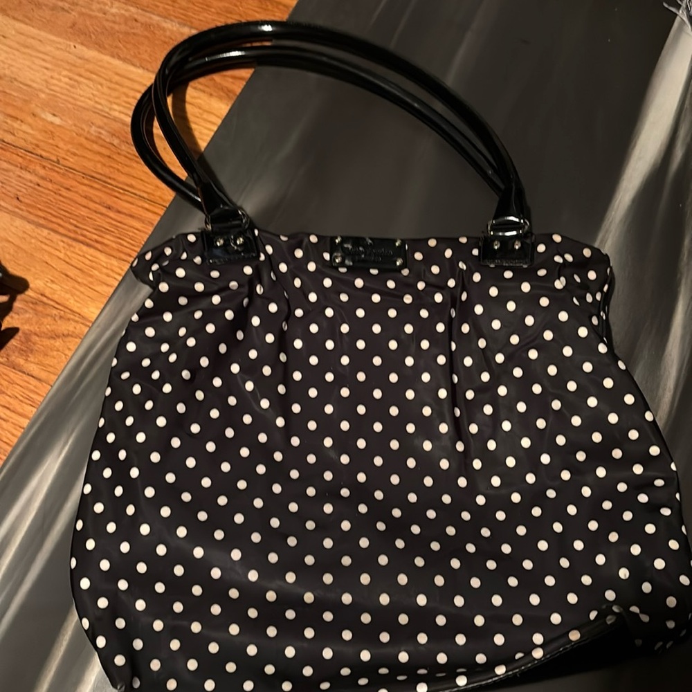 Kate Spade polkadot tote